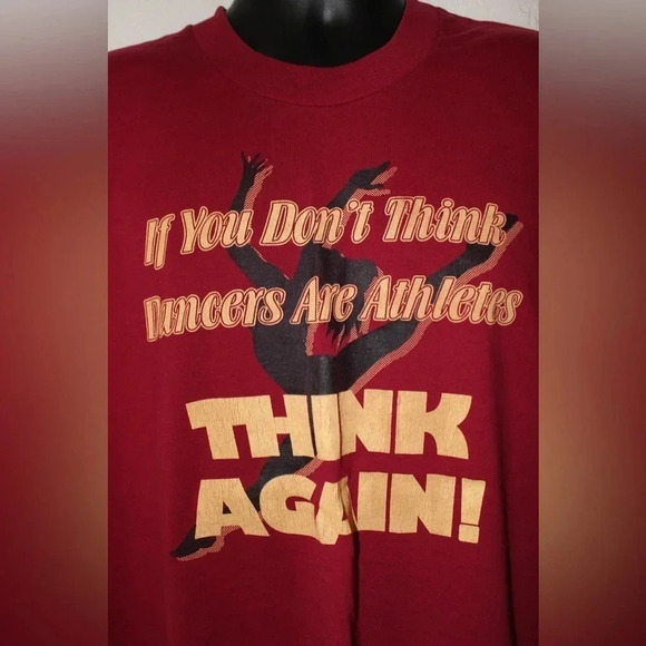 Vintage Unisex Single Stitch Dancer T-Shirt Size XL - Picture 5 of 9